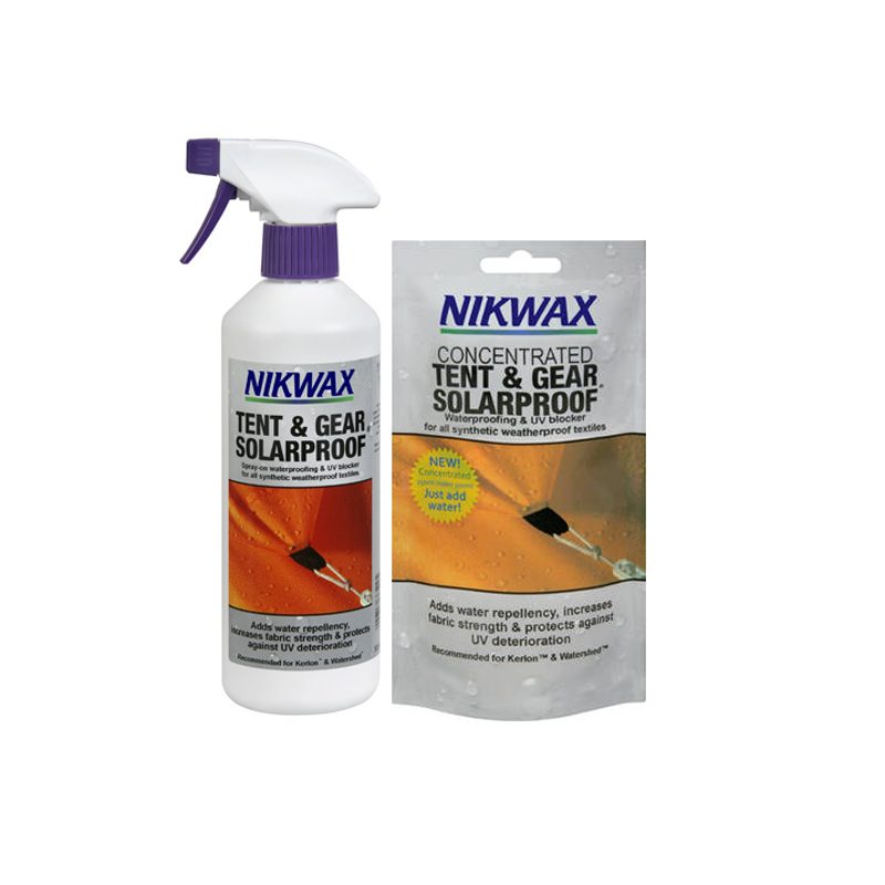 Nikwax Tent Spray - added UV Protection and Waterproofing for tent fabric